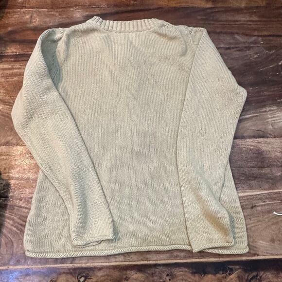 Garnet Hill Women's Button Front Crew Neck Knit Sweater Size XS - Picture 6 of 8